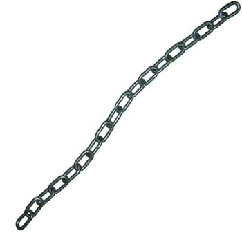 Polierte Stahlkette