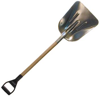 Aluminium-Schaufel mit D-Griff Mod. 5520