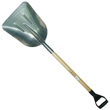 Aluminium-Schaufel mit D-Griff Mod. 5522