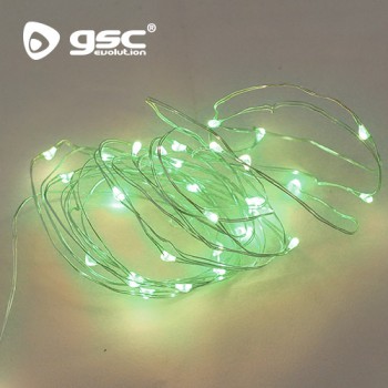 LED-Lichterkette grün Ref. 5204404-5204409-5204417-5204422