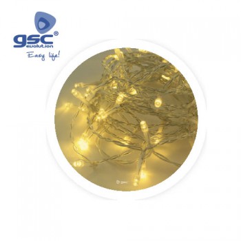 Farblose LED-Lichterkette Ref. 5204467 10 Mt.