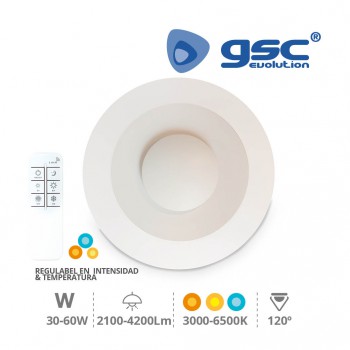 Dimmbare LED Deckenleuchte Milano  (Ø490x100mm) Ref. 203605014