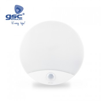 LED-Wandleuchte mit LED-Wandleuchte mit Bewegungssensor (Ø259x49mm) Ref. 000704716