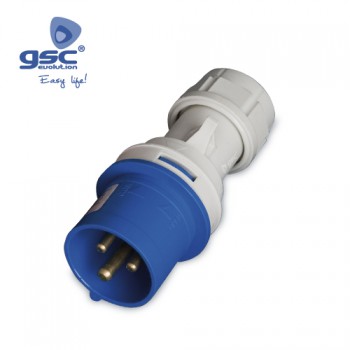 CEE-Stecker 3P (2P+PE) Ref. 002300332-002300333