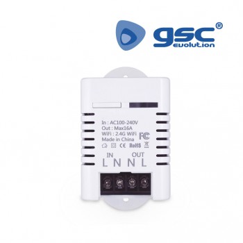 Programmierbarer WiFi-Schalter Ref. 102525000