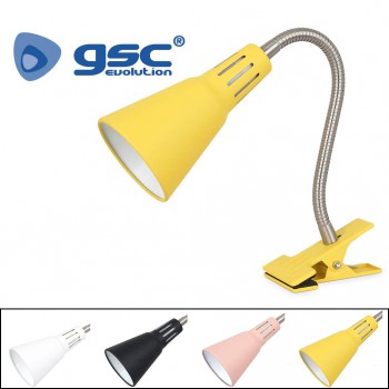 Schreibtischlampe mit Klamme Nuka Ref. 204200000-204200001-204200002-204200003