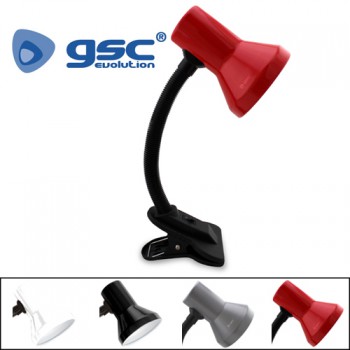Schreibtischlampe mit Klamme Ref. 001900403-001900404-001900405-001900406