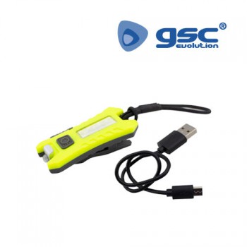 LED Lauflicht Wiederaufladbar mit USB Ladegerät Ref. 001603253